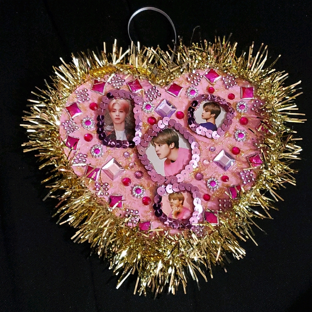 BTS Jimin Heart Holiday Decoration